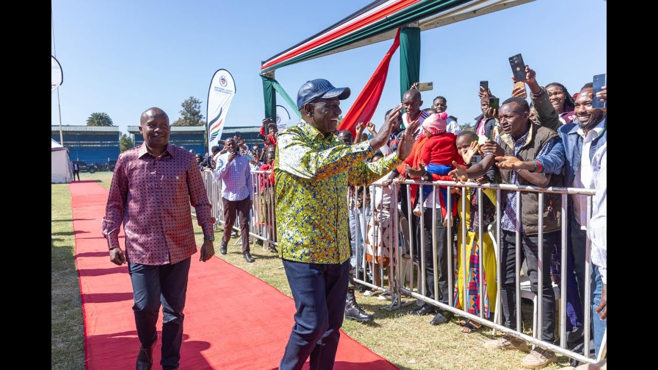 LIVE: NYOTA Start-up Capital Disbursement, Kasarani Stadium, Nairobi City County.