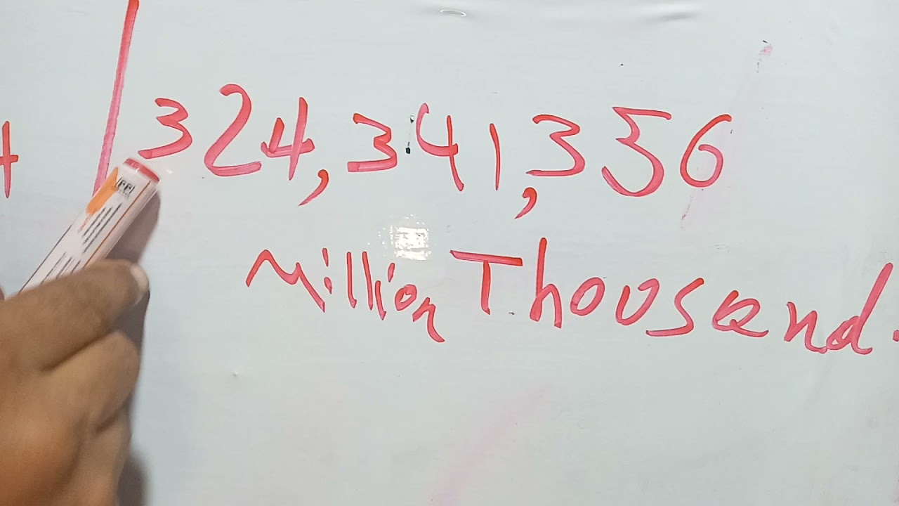 معلومه علي السريع🤸🤸 (كيفيه قراءة الأرقام والسنين ب اللغة الانجليزية)