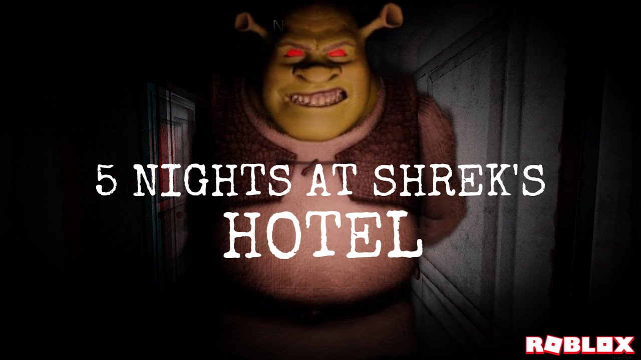 SHREK WATCHING ME POOP!!! | 5 NIGHTS AT SHREKS ROBLOX