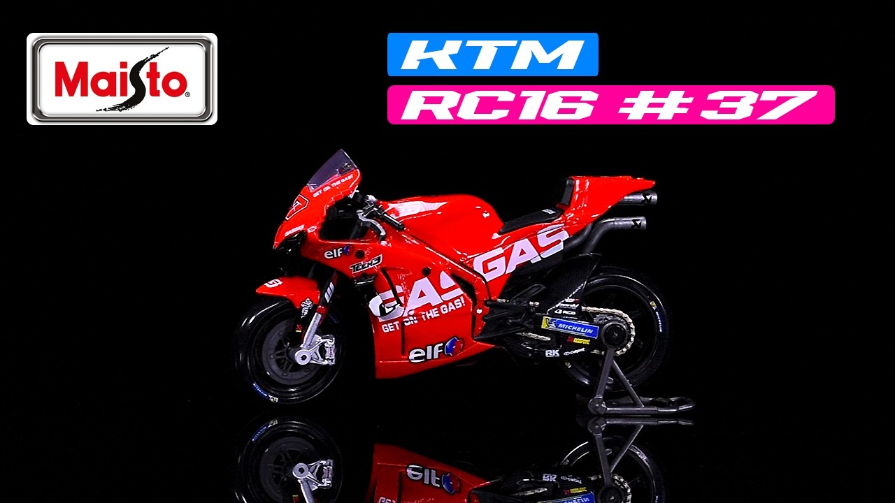 KTM RC16 #37 Augusto Fernandez 