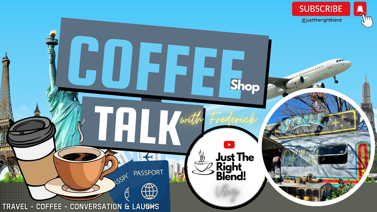 Airstream Trailer converted into a Coffee Shop | Stroll Coffee☕ | Just The Right Blend