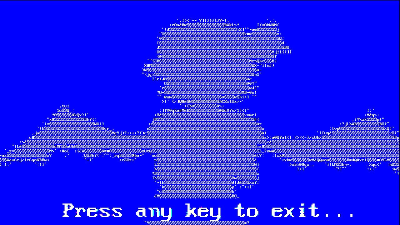 Bad Apple but it's inside a Linux BSOD (systemd-bsod)