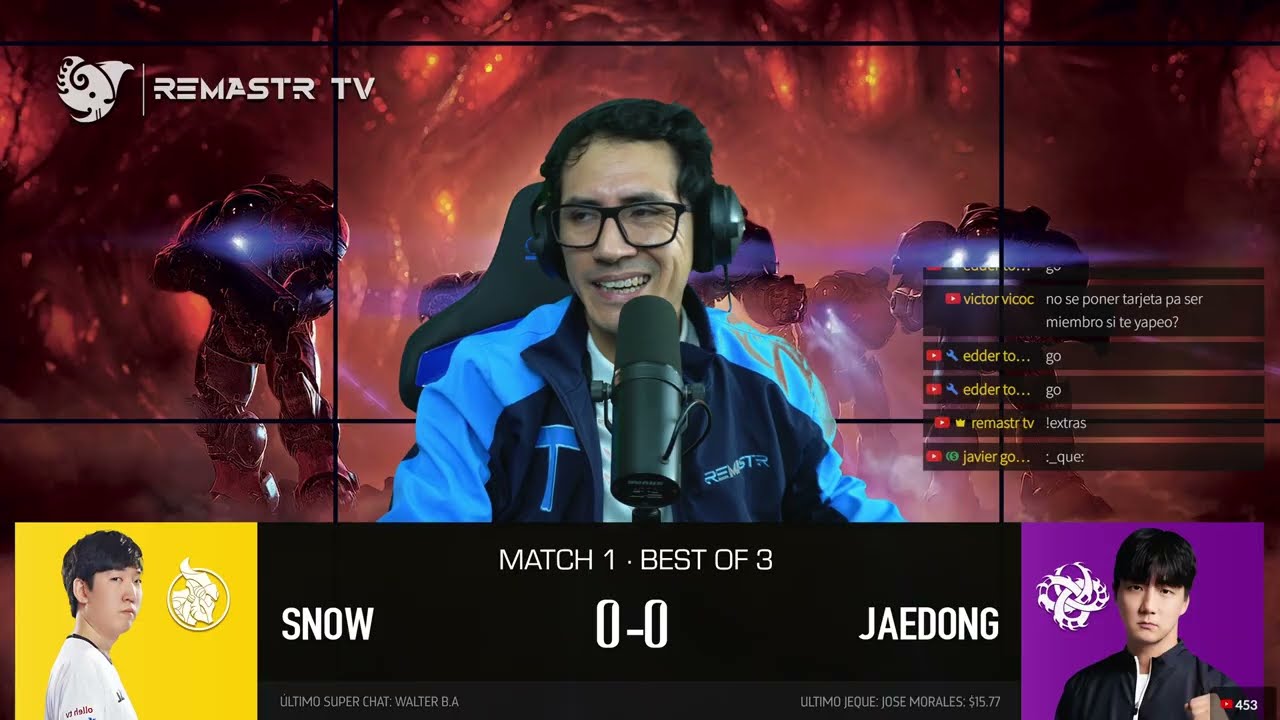 STARCRAFT COREANO GOSU 🇰🇷 SNOW vs JAEDONG 🇰🇷 | M1·BO3·R1-R2