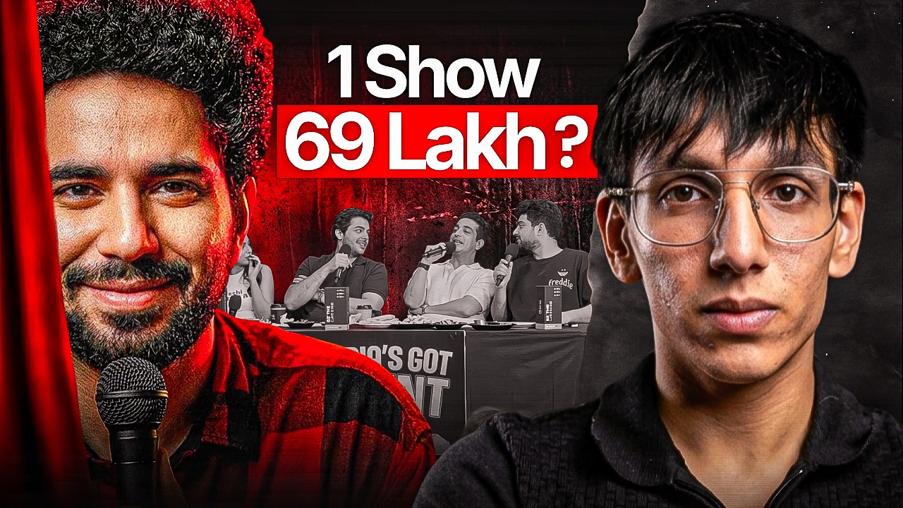 Standup Comedy Business Model 😳 ₹8 Crore in One Tour ?!