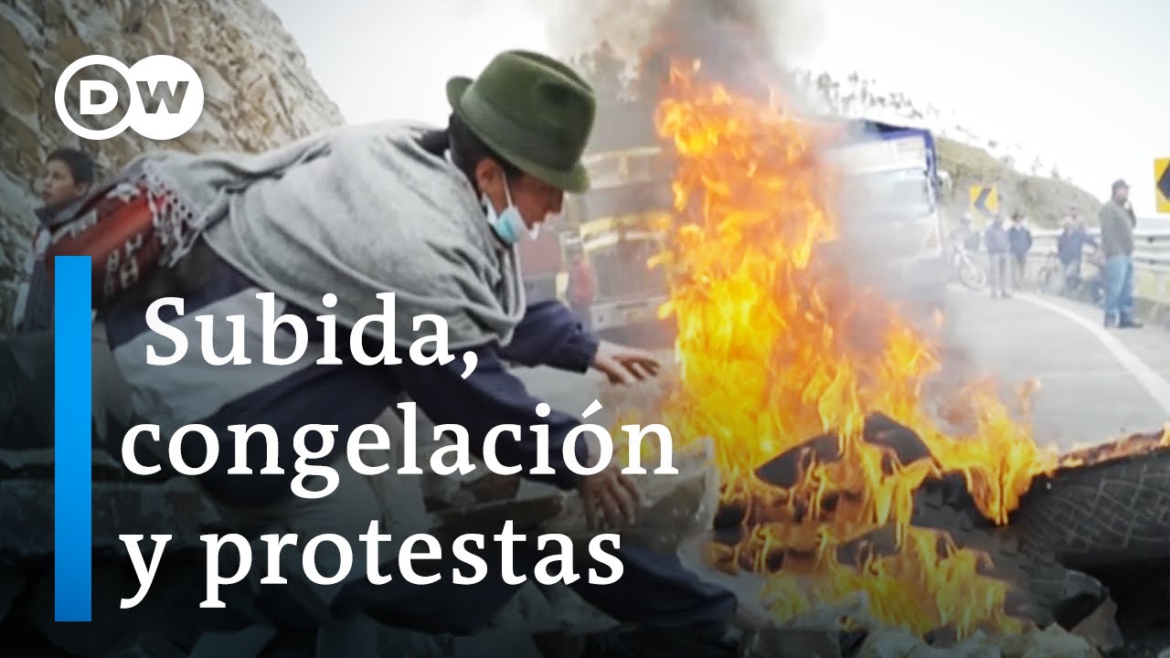 Protestas en Ecuador