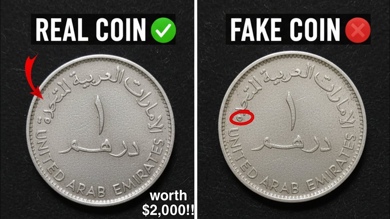 How to Identify UAE 1 Dirham Coin Worth $2000 - Fake or Real 1 Dirham Check Now!