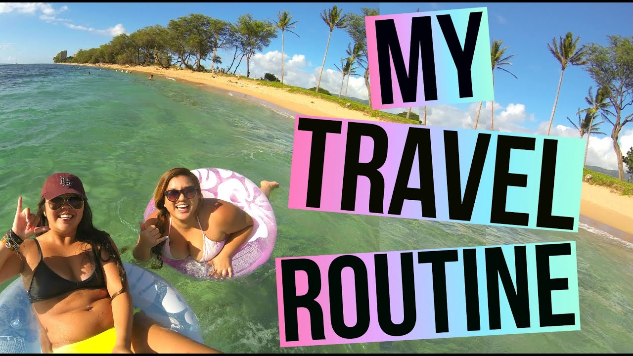 MY TRAVEL ROUTINE | Get Ready, Pack With Me + More!