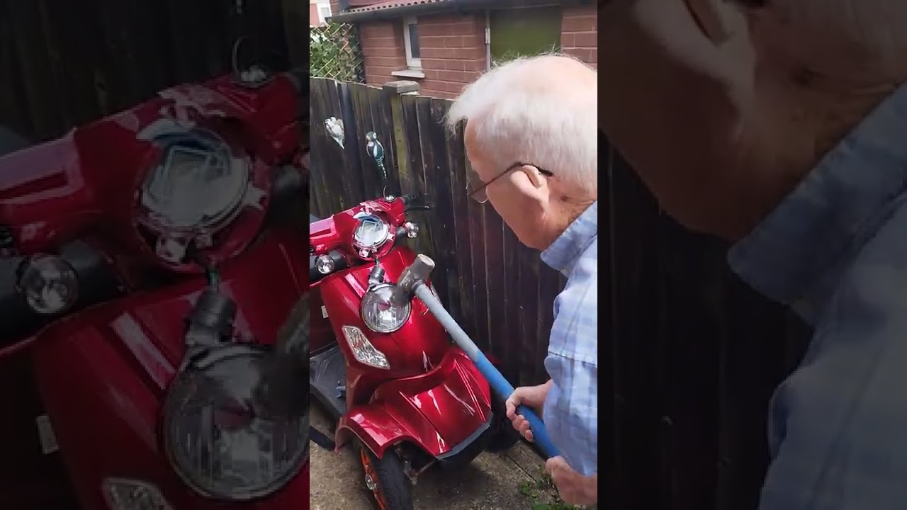 Fake Chinese Green Power Mobility Scooters..