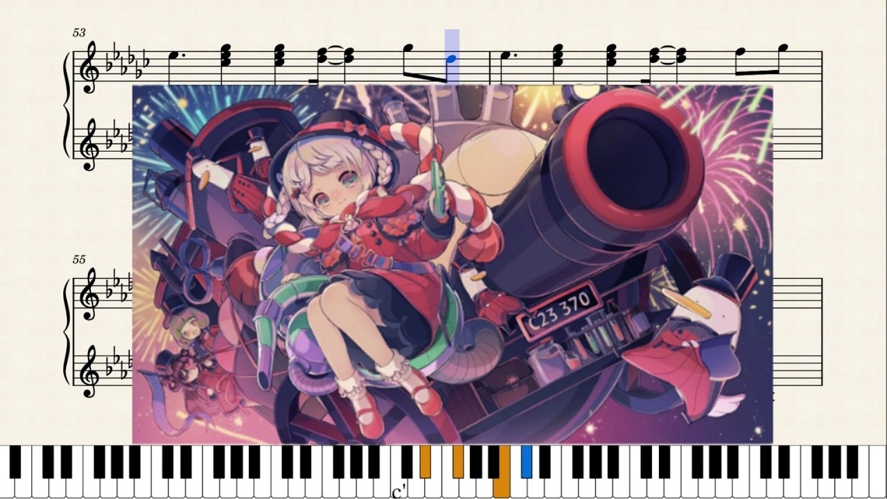 [piano] Fireworks(Dynamix) – Eu