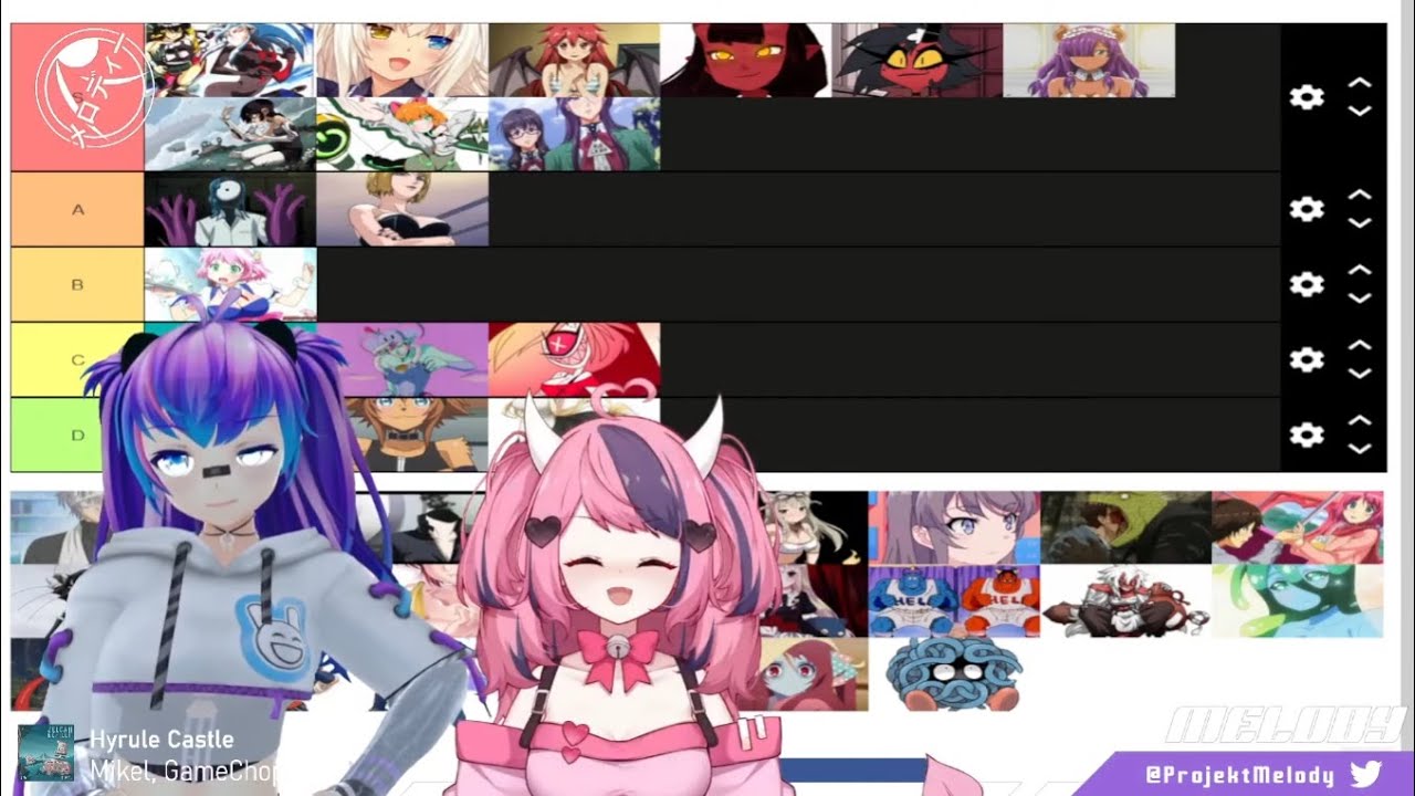H*ntai Monster Tier List w/ Ironmouse & Professor Melody