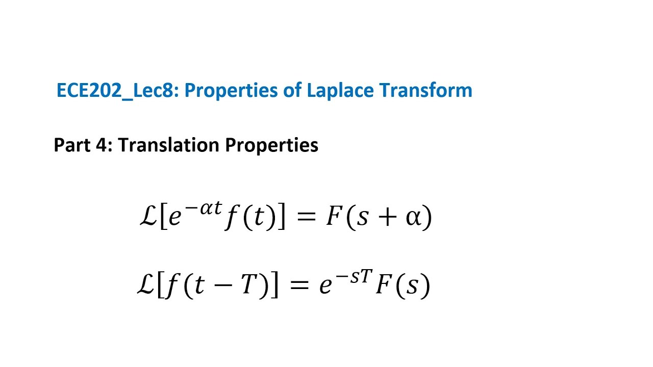ECE202_Lec8_Part 4 Translation Properties