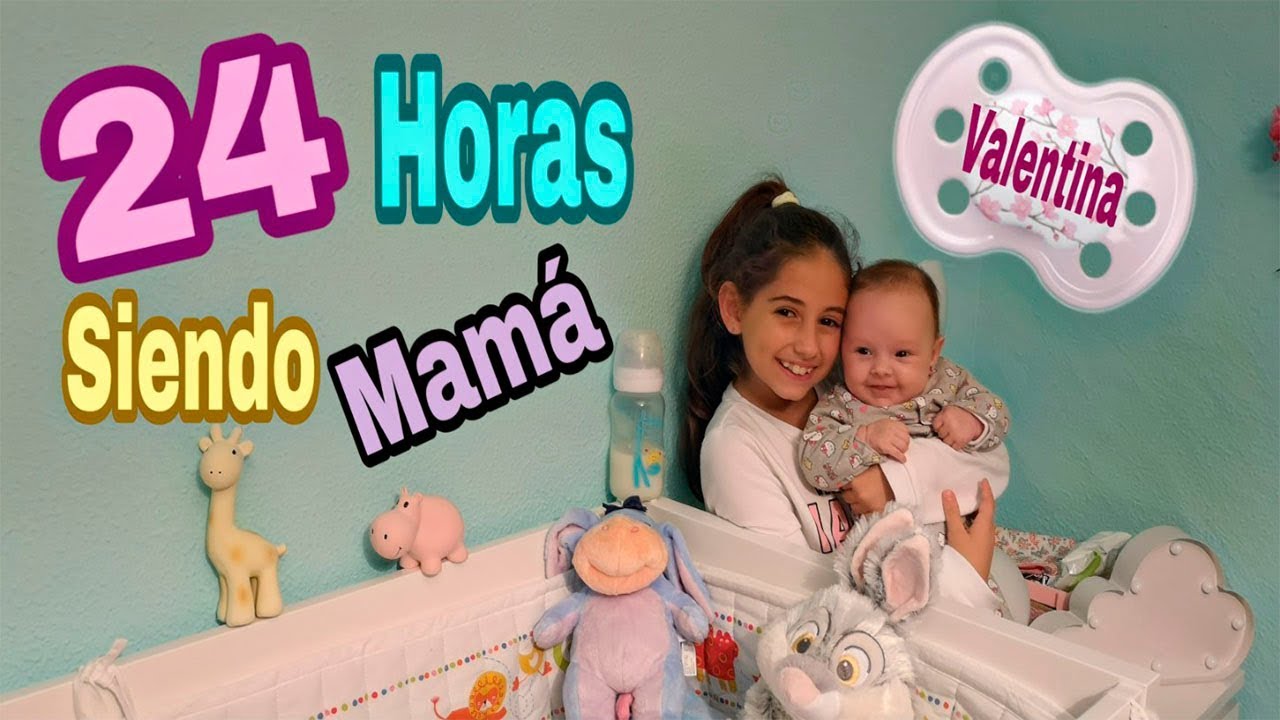 24 HORAS HACIENDO DE MAMÁ CON MI SOBRINA VALENTINA