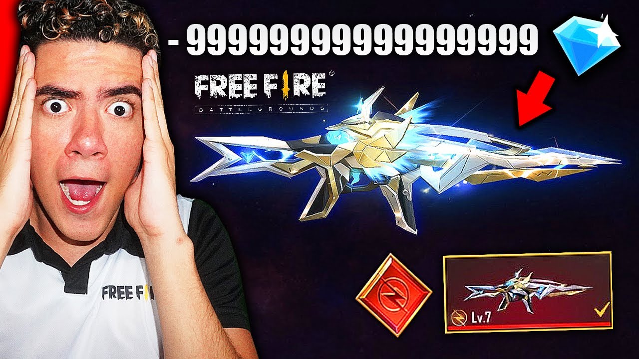 ME QUEDE SIN DIAMANTES DESPUES DE MEJORAR LA NUEVA XM8 EVOLUTIVA AL NIVEL MAXIMO EN FREE FIRE *wow*