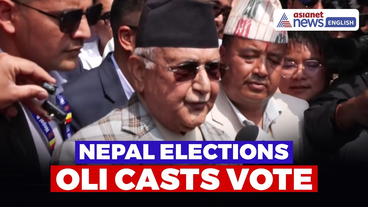 KP Sharma Oli Casts Vote In Nepal Elections 2026