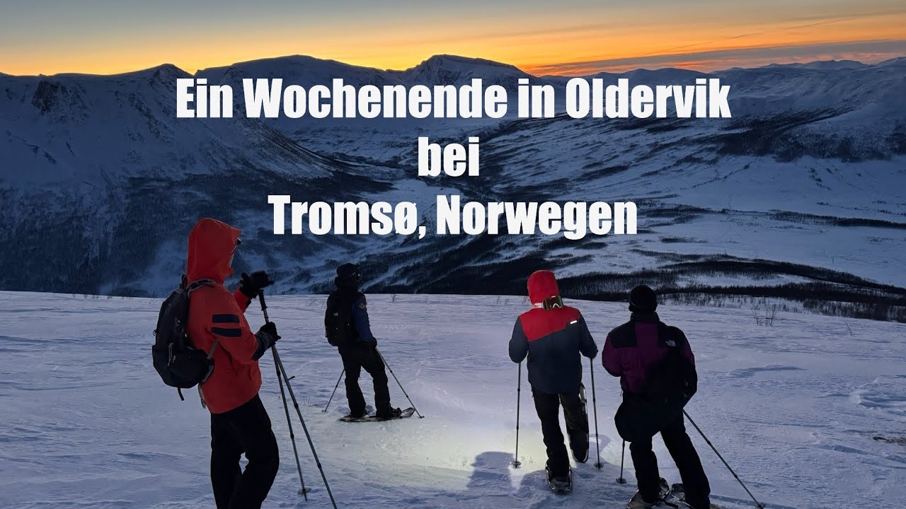 -20 GRAD IN NORWEGEN - Schneeschuhwandern, Angeln & Polarlichter | Oldervik, Norwegen