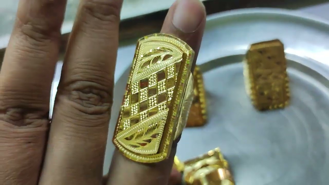 10 gm ki jens ring ,916 hallmark
