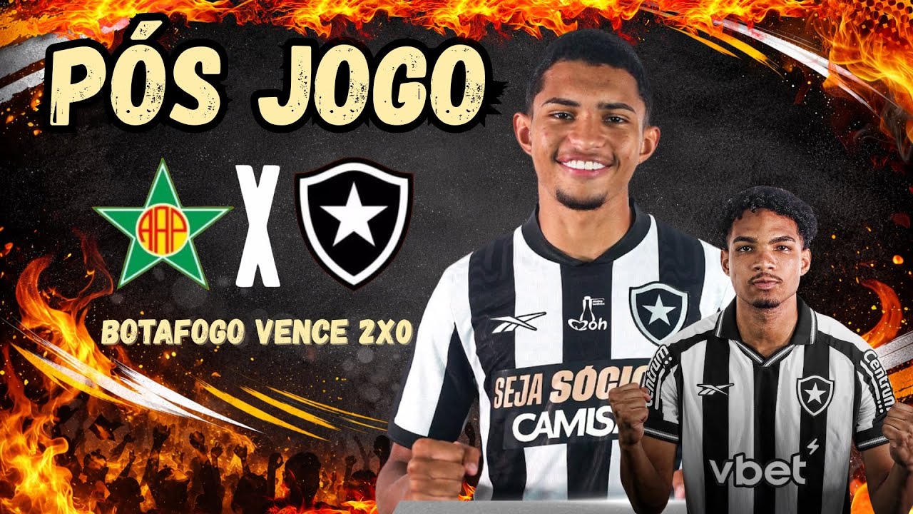 PÓS JOGO BOTAFOGO 2 X 0 PORTUGUESA | BASE DECIDE | ESTREIA COM VITÓRIA 