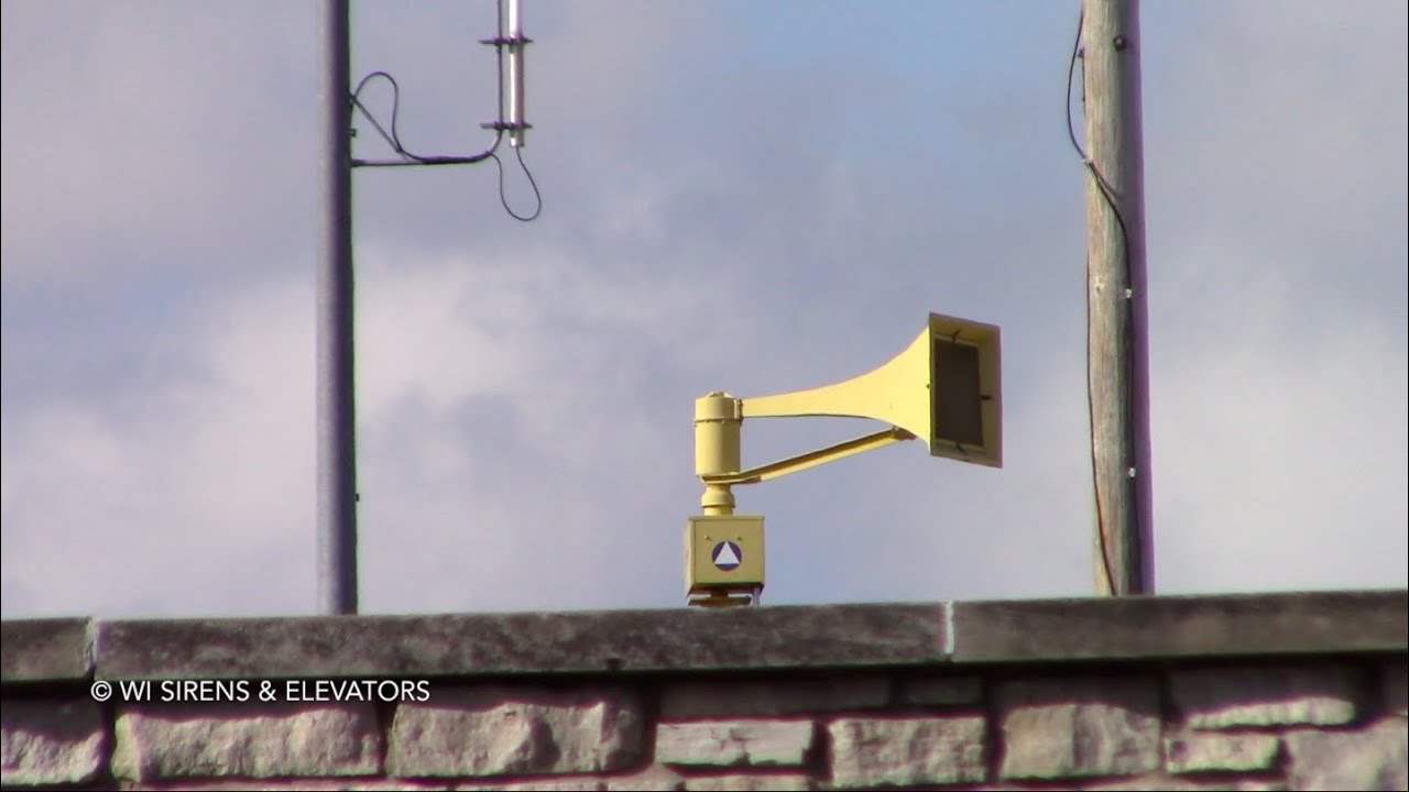 FS Thunderbolt 1000 Siren Test, Evanston, IL - 11/5/19
