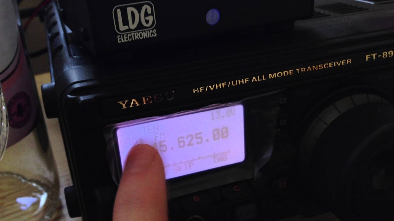 How to store memories and scan - FT897D / FT857D