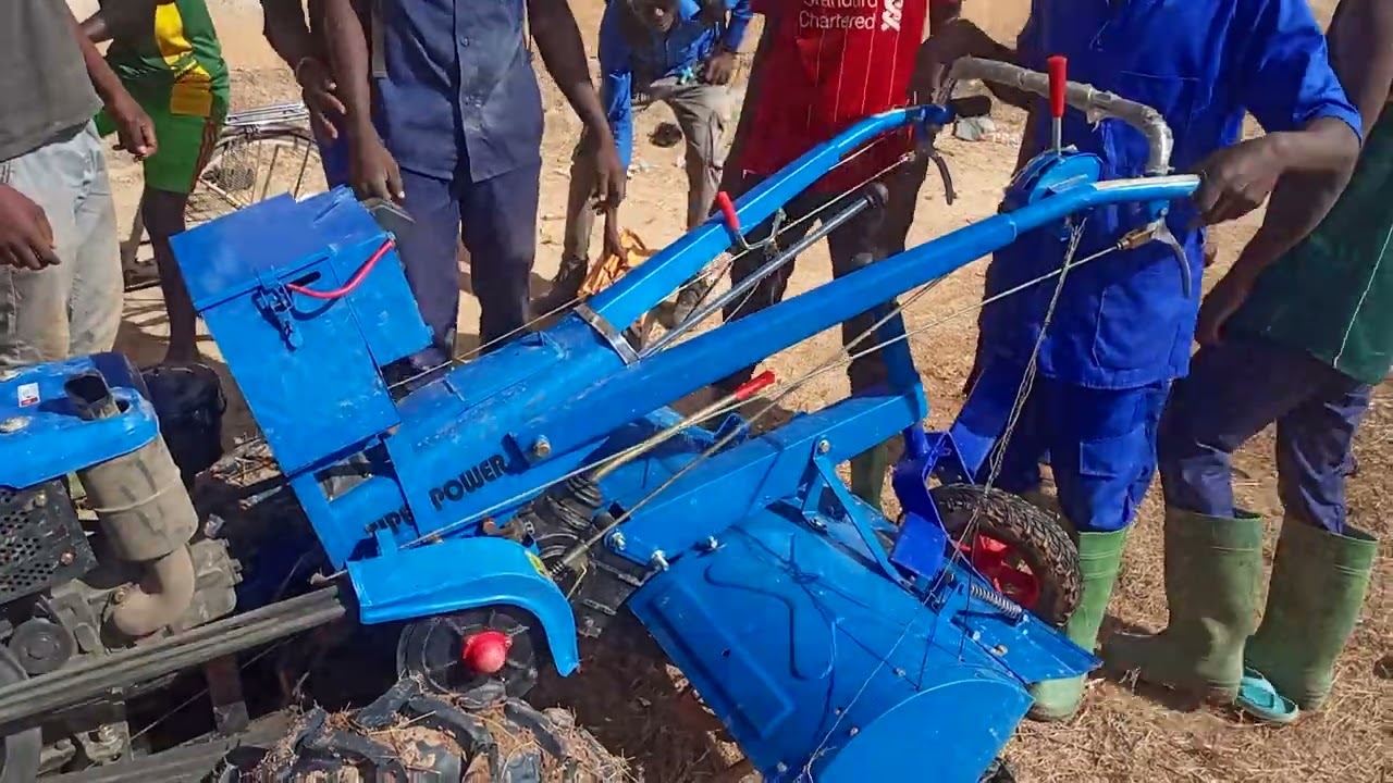 Formation : démarrage manuel du motoculteur