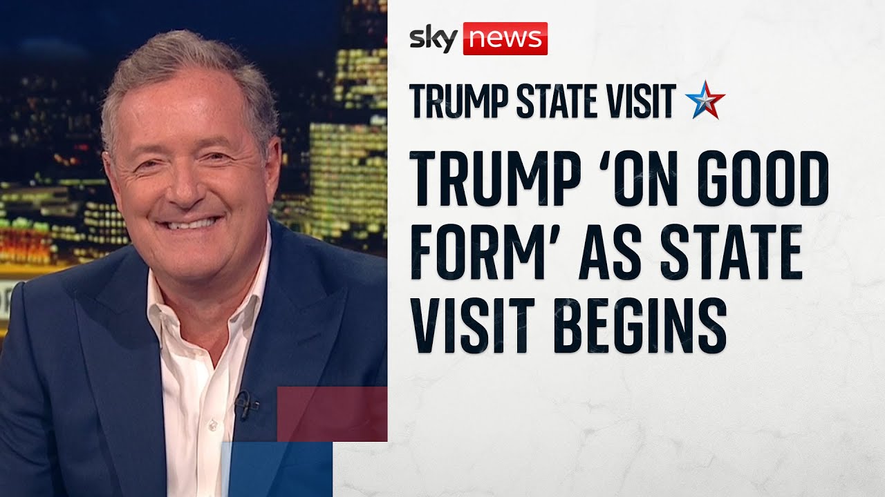 Trump 'very happy' to be in UK for second state visit, says Piers Morgan