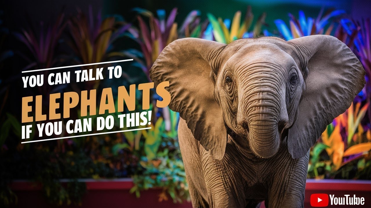 How elephants talk? Let's know the language of elephants.