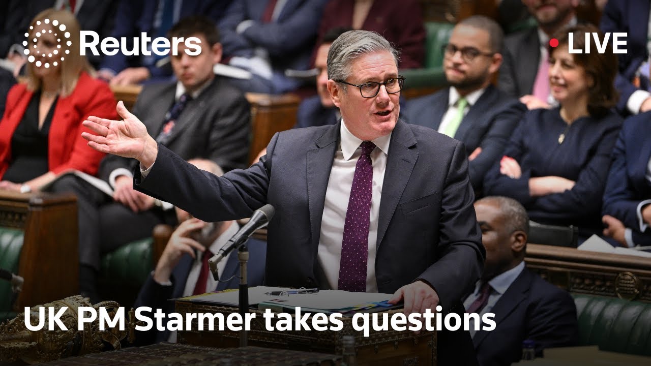LIVE: UK Prime Minister Keir Starmer takes questions in parliament