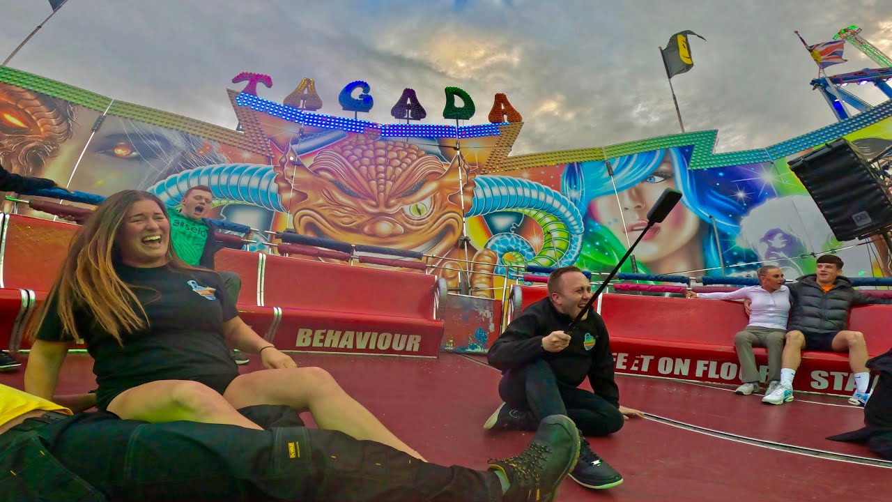 Odeon Tagada (Keith Turner) On Ride The Hoppings Newcastle 2024