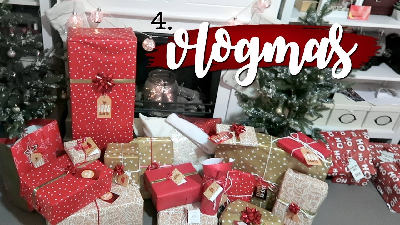 Gifts I'm Giving My Family + Christmas Present Wrapping | VLOGMAS 2017 | Rachael Jade
