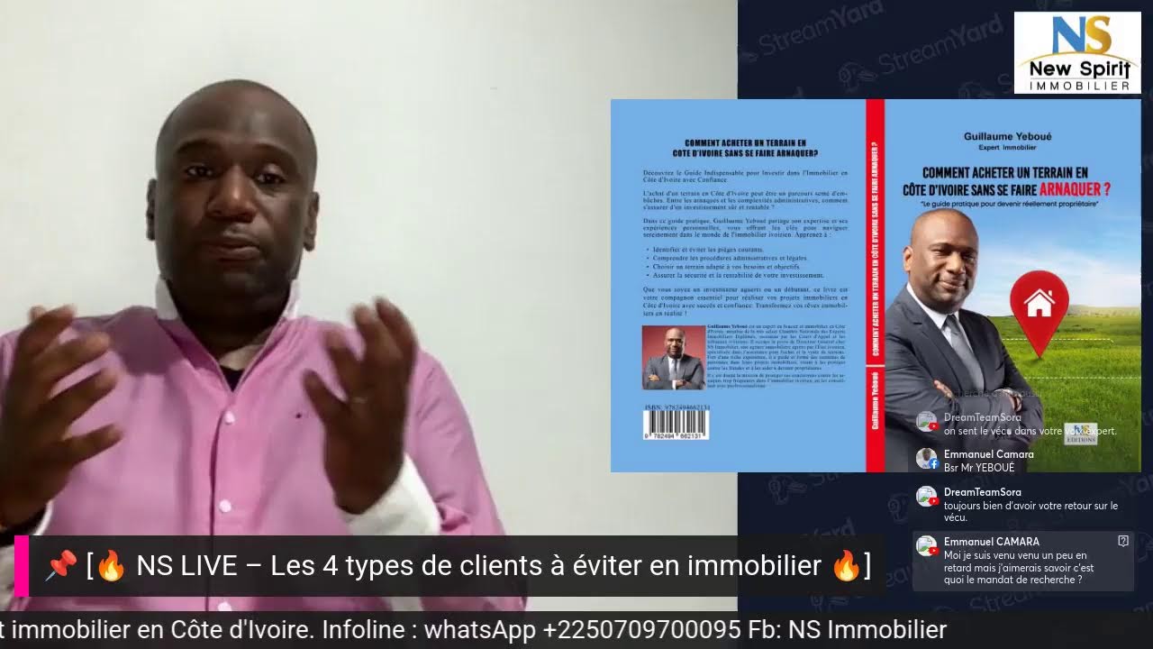 📌 [🔥 NS LIVE – Les 4 types de clients à éviter en immobilier 🔥]