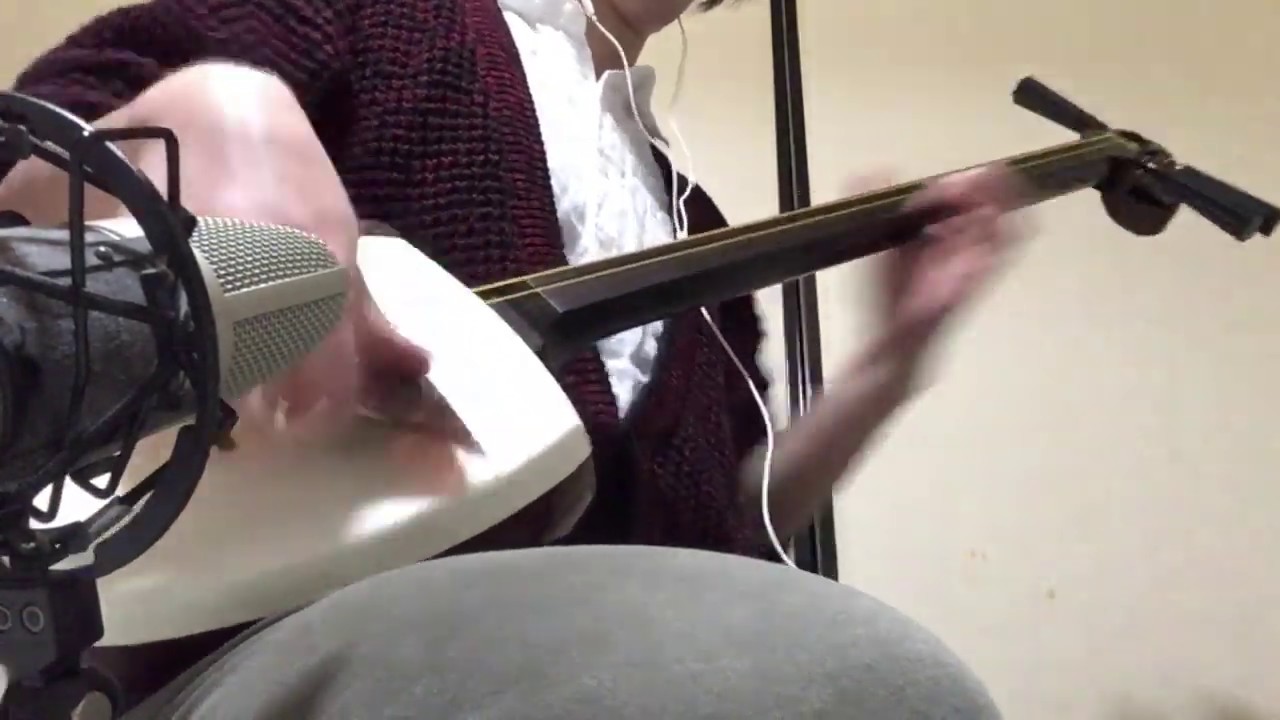 ポケモン【VSレッド】三味線だけで弾いてみたら火傷したぜ [Pokémon：Red & Johto Champion Battle Theme - Japanese Music Cover]