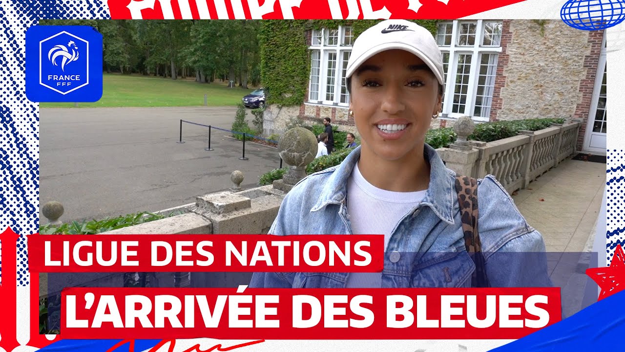 L'arrivée des Bleues à Clairefontaine, un mois après la Coupe du Monde I FFF 2023