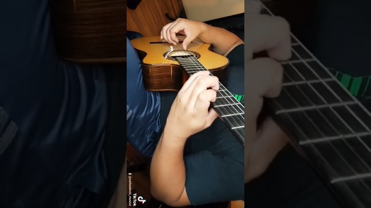por un Beso intro guitarra . #aventura #guitarra #bachata