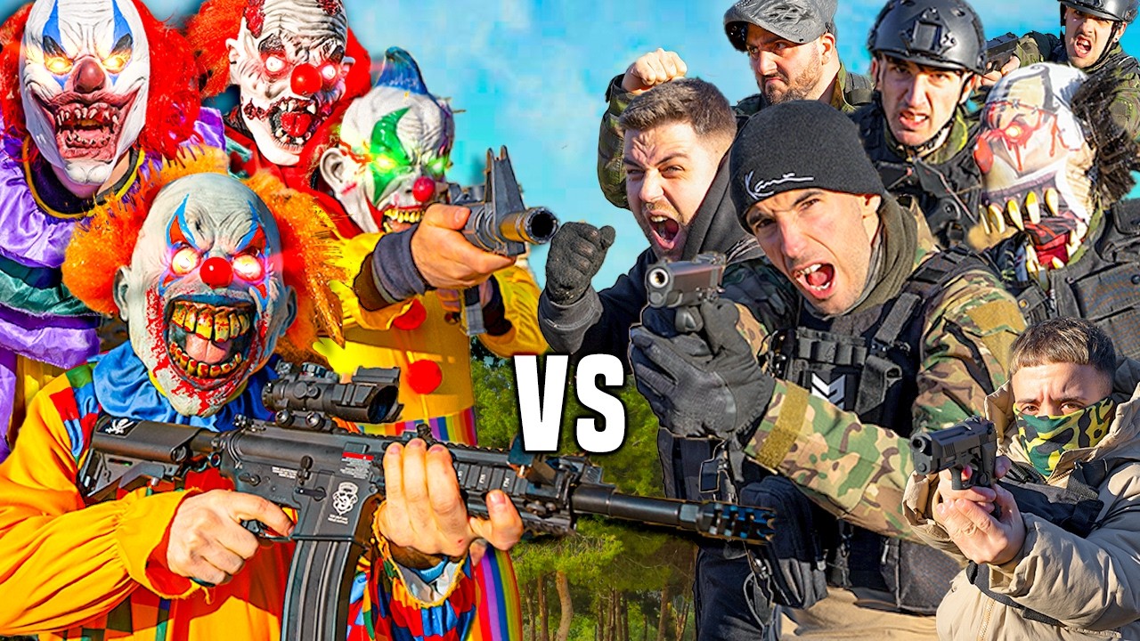 PAYASOS ASESINOS VS EL EJERCITO DE MAKIMAN !! BATALLA FINAL