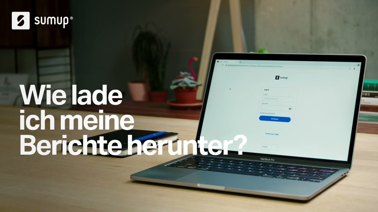 SumUp erklärt: Wie lade ich meine Berichte herunter?