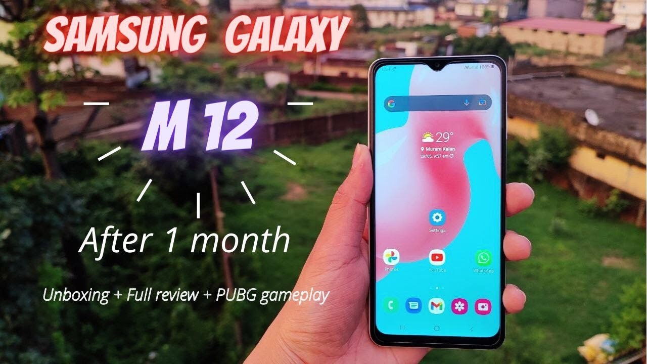 Samsung M12 (White) || Long term review + quick unboxing || 90 Hz madness 6000mAh ||
