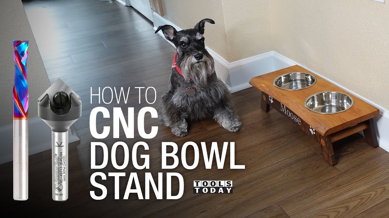How To CNC: Dog Bowl Stand | ToolsToday