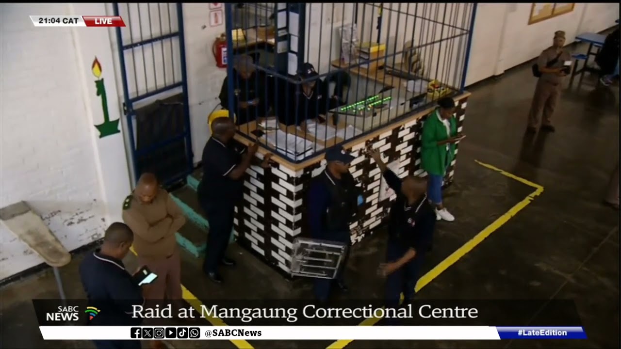 Officials conduct surprise raid at Mangaung Correctional Centre