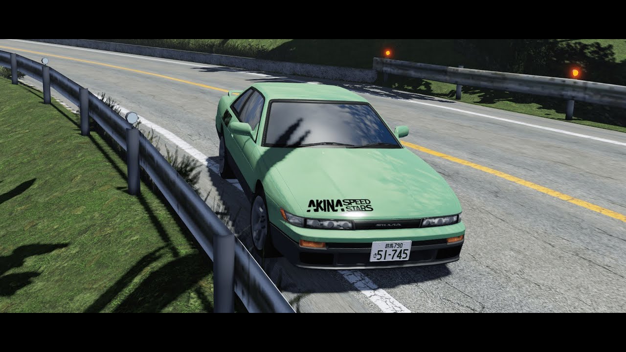 Iketani's Akina Downhill Run - Roblox Initial D Arcade