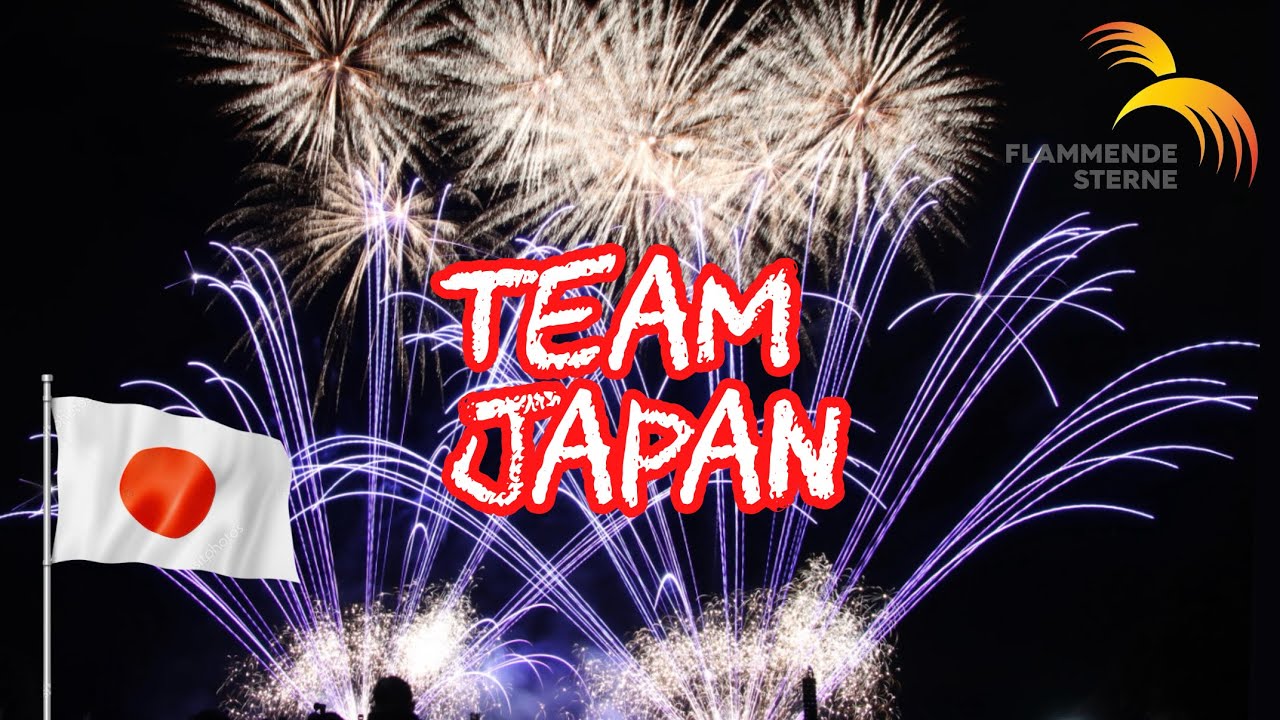 Flammende Sterne Ostfildern 2025 | Team Japan | Musik Feuerwerk 