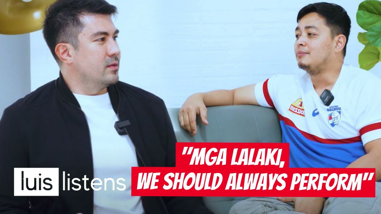 LUIS LISTENS TO PAPA JACKSON (It's always a privilege to listen to people's stories) | Luis Manzano