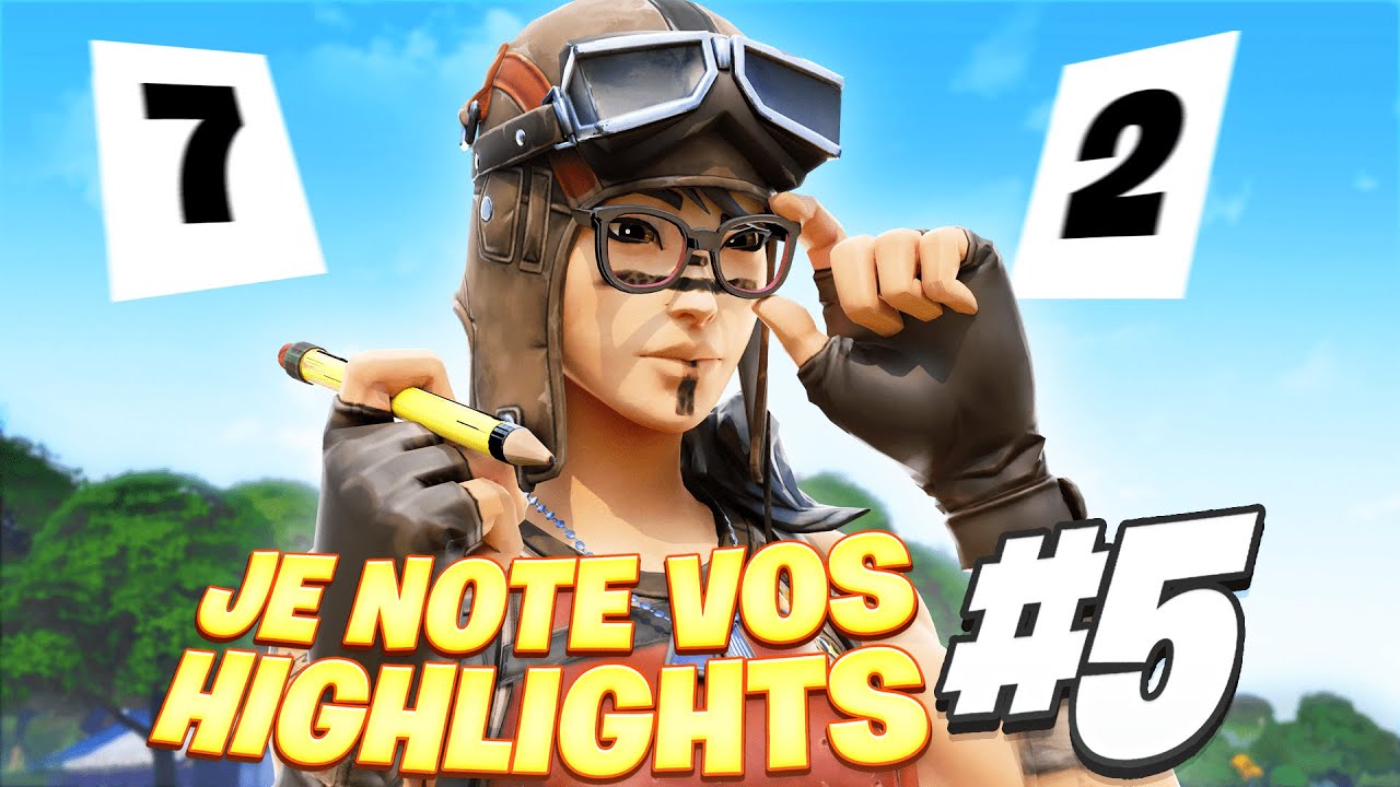 JE NOTE VOS HIGHLIGHTS FORTNITE #5