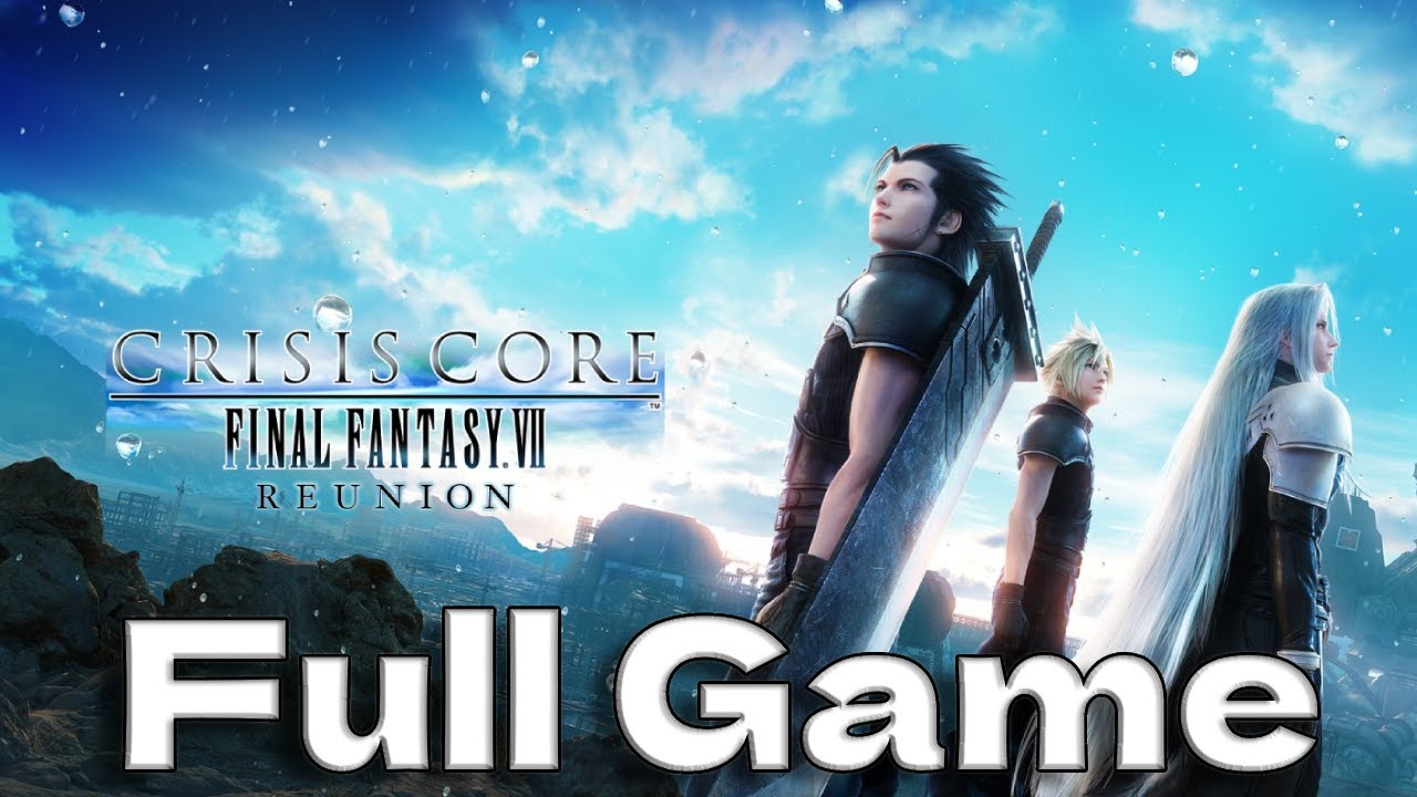 Crisis Core Final Fantasy VII Reunion – Full Game Walkthrough | No Commentary | 1440p Longplay