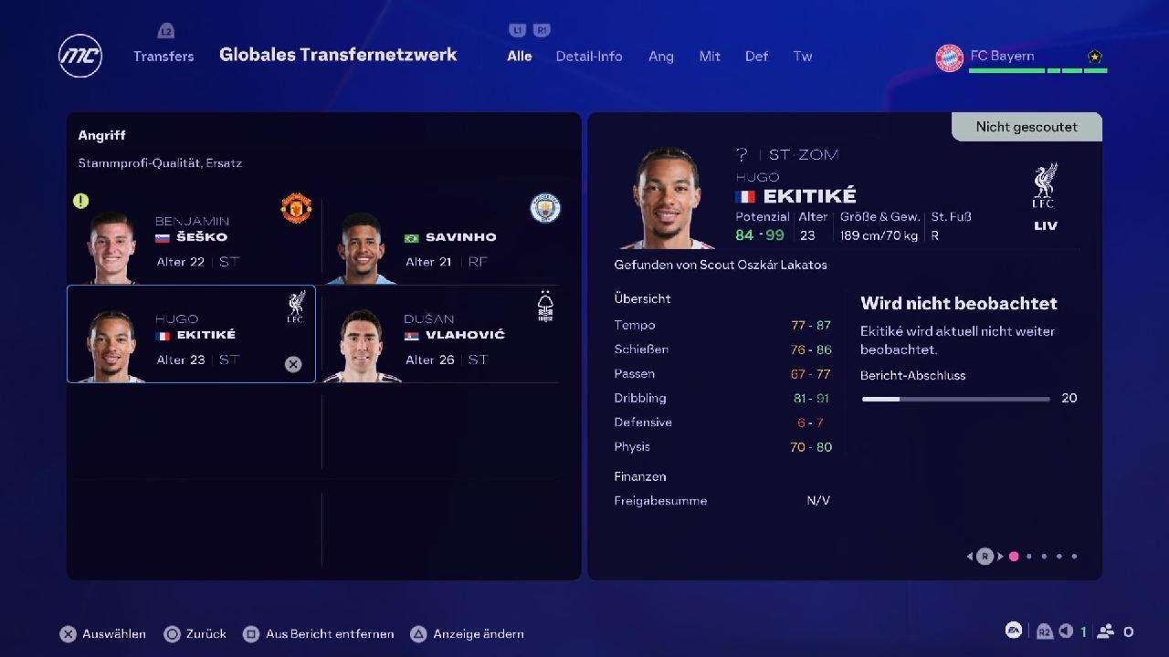 EA SPORTS FC 26_Karriere Bayern Champions pokal spiel