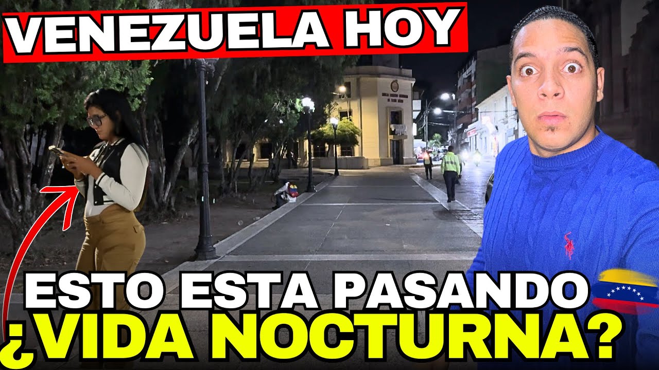 🚨EN CALIENTE: as&iacute; est&aacute;n LAS NOCHES en LAS CALLES de Venezuela en la actualidad 🇻🇪🔥.