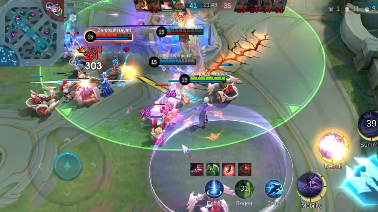 ⚡ Savage Kill Gameplay 😈 | Mobile Legends 5v5 Pro Play