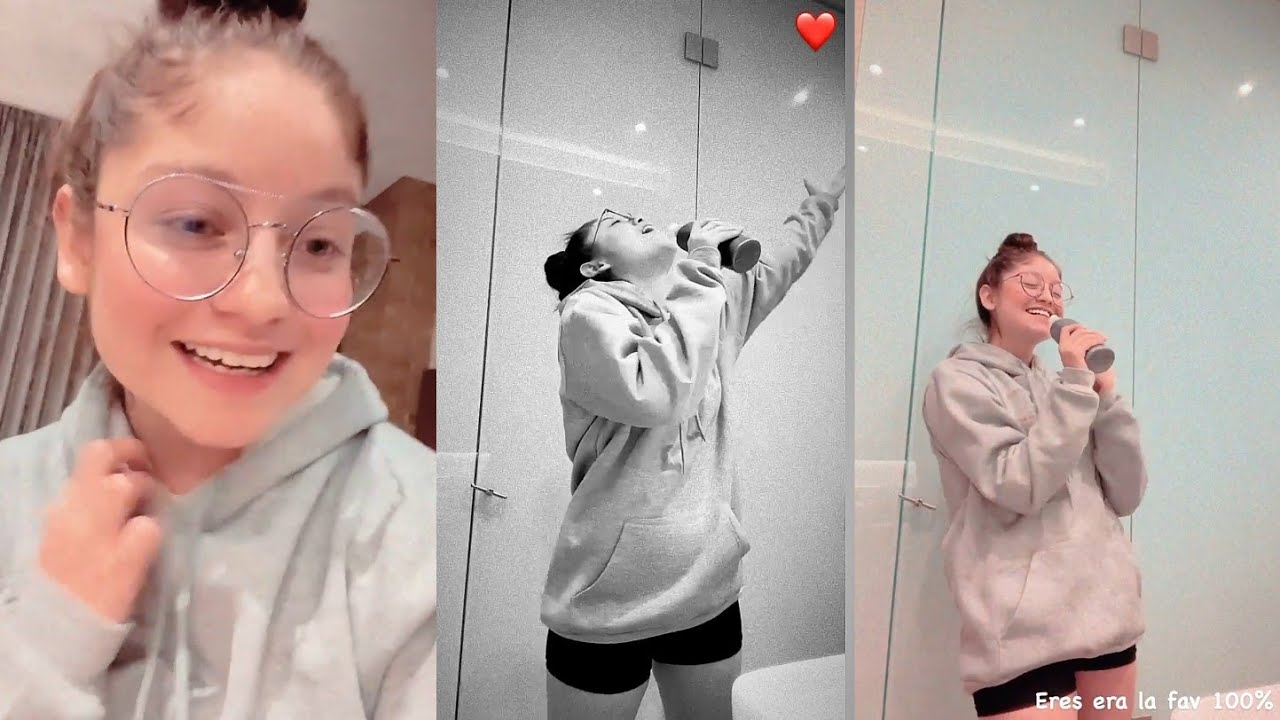 Karol Sevilla cantando canciones de Soy Luna