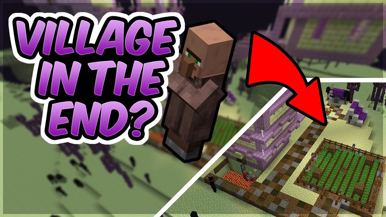 Minecraft 1.14: Can You Build a Village in the End?