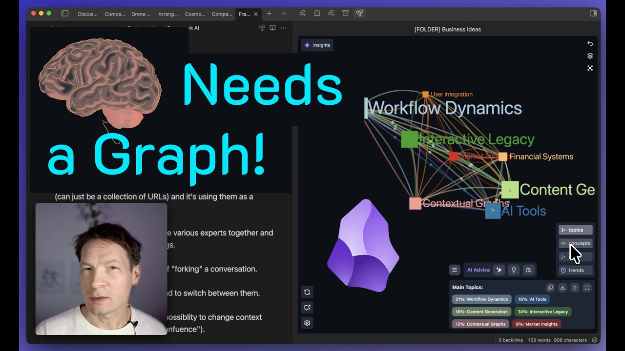 Почему ваш «второй мозг» не генерирует аналитические выводы — решение с помощью графа знаний!