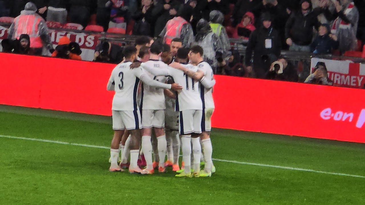 England FC v Serbia FC World Cup 2026 Qualifiers 12th November Highlights (Bobby Moore Section) 